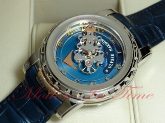 Ulysse Nardin Freak II 28'800 V/h 7-day Carrousel Tourbillon White Gold 020-88
