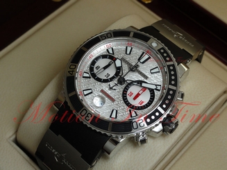 Ulysse Nardin Maxi Marine Diver Chronograph 42.7mm StainlessSteel 8003-102-3-916