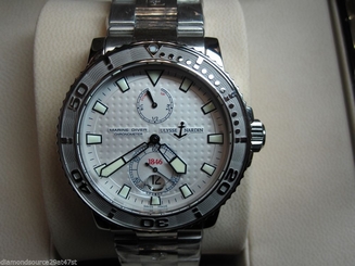 Ulysse Nardin 263-33-7 Maxi Marine Diver Chronometer Stainless Steel Watch