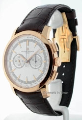 Vacheron Constantin Patrimony Chronograph 18k Rose Gold Watch Box/Papers 47192