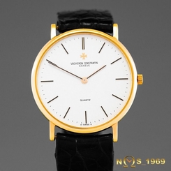 VACHERON CONSTANTIN PATRIMONY REF.70001 18K GOLD 1980'S QUARTZ MEN'S