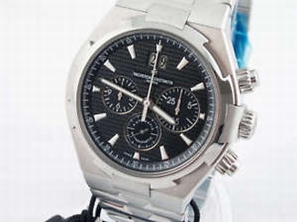 Vacheron Constantin Overseas Chronograph Watch Black 49150 7640127960653