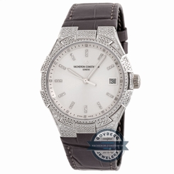 Vacheron Constantin Overseas 47660/000G-9974 Diamond White Gold Ladies Watch