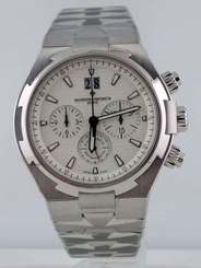 Vacheron Constantin Overseas Chronograph Silver Watch 7640127960653