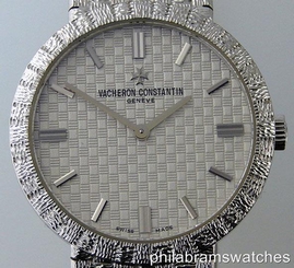Vacheron Constantin Patrimony Vintage Ladies 18k White Gold 25162/206G-9176