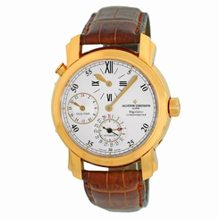 VACHERON CONSTANTIN 18K Yellow Gold Dual Time Regulator 42005/000J Warranty BOX