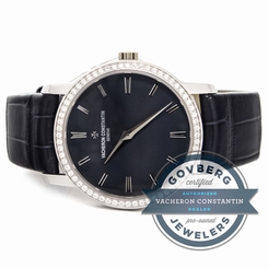 Vacheron Constantin Traditionnelle White Gold Quartz Watch 25558/000G-9758