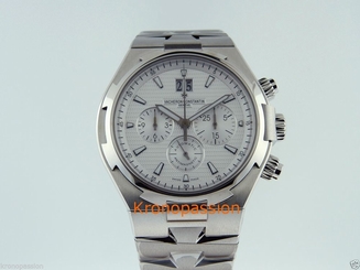 Vacheron Constantin Overseas Chronograph White Dial Ref.49150/B01A-9095 New ! 7640127960646