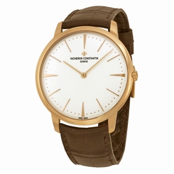 Vacheron Constantin Mens Patrimony Silver Hand Wind Swiss Watch 81180/000R-9159 7640127961193