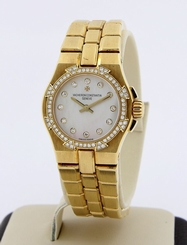 VACHERON CONSTANTIN Overseas 18K Yellow Gold Quartz Ladies Watch. Ref.16550/423j