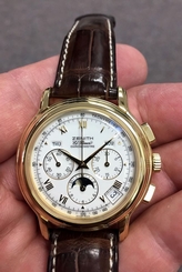 18Kt. Zenith El Primero ChronoMaster Day/Date Moon Phase Chronograph Watch
