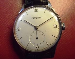 ZENITH FINE CHRONOMETRE MECHANICAL - ALL S.STEEL - VINTAGE '60 -SWISS MADE