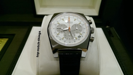 ZENITH EL PRIMERO WATCH CHRONO STAMPED CARD 03-1969-401-02-C510 1969 DATED 2013