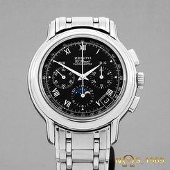 ZENITH EL PRIMERO CHRONOMASTER MOONPHASE S.STEEL CHRONOGRAPH BOX&PAPERS