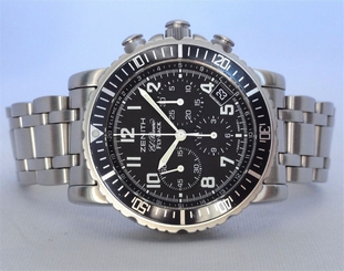 ZENITH El Primero Rainbow Chronograph Flyback 100% Full Set Stunning 02.0470.405