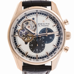 Zenith El Primero Chronomaster Gold 1969 Strap Mens Watch 18.2040.4061/69.C494