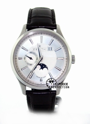 Zenith Captain Moonphase Silver Stainless Steel Mens Watch