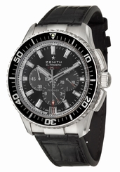Zenith El Primero Stratos Flyback Men's Automatic Watch 03-2060-405-21-C714