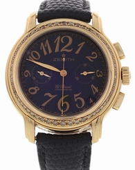 Zenith El Primero Chronomaster 18K Rose Gold / Diamonds 22.1230.4002