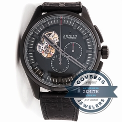 Zenith El Primero Rolling Stones 96.2260.4061/21.R575 Auto Titanium Strap Watch
