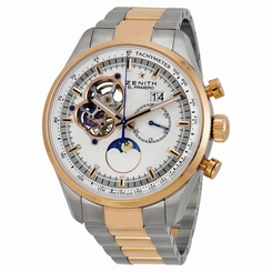 Zenith Chronomaster Grande Date Automatic Silver Skeletal Dial Mens Watch