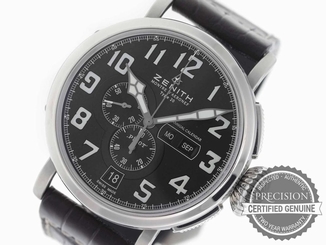 ZENITH PILOT MONTRE D'AERONEF TYPE 20 AUTOMATIC BLACK DIAL 03.2430.4054/21.C721