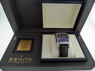  Pre-owned Zenith Grande Port Royal Open Men's Watch 03.0550.4021/75.C507