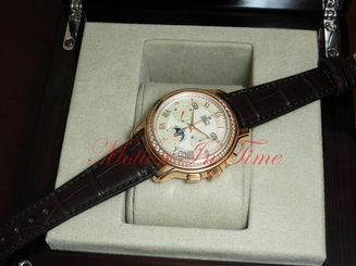 Zenith ChronoMaster Women's 18kt Rose Gold Moonphase 38mm 22-1230-410-80C665GB