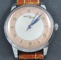 Vintage Hard To Find ZENITH SPORTO Old Swiss Mechanical Hand Wind Watch Ca 1950