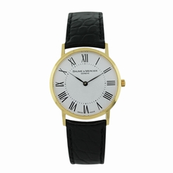 Baume & Mercier Classima MOA08070 18K Solid Gold Men's Swiss Watch 3700482845348
