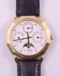 Baume & Mercier 18K Yellow Gold Triple Date Moonphase Watch 87212 (#3090)