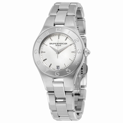 Baume and Mercier Linea Stainless Steel Ladies Watch 10070 7612456845550