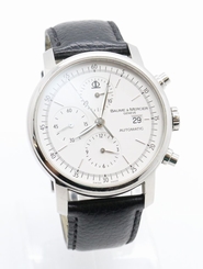 MEN'S BAUME & MERCIER CLASSIMA XL 65533 AUTOMATIC CHRONOGRAPH DATE WATCH 8591