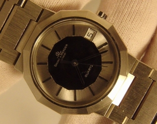 BAUME MERCIER GENEVE RIVIERA MODEL QUARTZ SERIES 2464 ORIGINAL