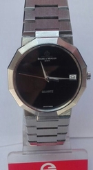 Baume Mercier Geneve 4112  BM12101 Quartz Men's Swiss Watch Black Dial 974026