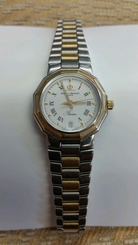 BAUME & MERCIER 18K gold 5231 riviera ladies watch