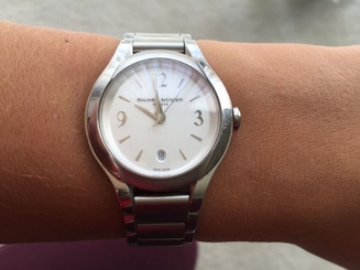 BAUME and MERCIER 65614 Women's watches st. steel. Date, Analog, Quartz Fashion