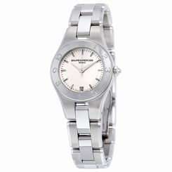 Baume and Mercier Linea Silver Dial Ladies Watch 10009 7612456707896