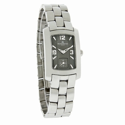 Baume & Mercier Hampton Mileis Ladies Grey Dial Swiss Quartz Watch 8271