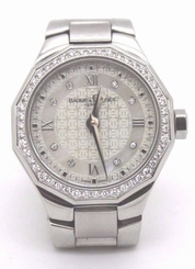 Baume & Mercier Riviera, Stainless Steel, Ladies, Diamond Dial & Bezel 22mm