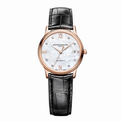 BAUME & MERCIER Classima 18ct Red Gold AUTO Gents Watch 10077 - RRP ��3900 - NEW