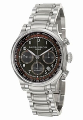 Baume Mercier Capeland Chronograph Automatic Black Dial 42mm Watch MAO10064