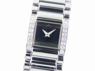 Pre-owned Baume and Mercier MV025200 Catwalk Black Dial Women's Watch, IC