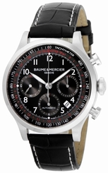 New BAUME & MERCIER Capeland Automatic Black Dial Men's Wristwatch MOA10084, ML