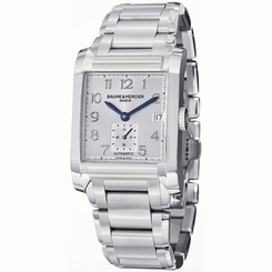 Baume Mercier Hampton Men's Automatic Silver Steel Bracelet & Case Watch A10047