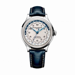 BAUME & MERCIER Capeland Worldtimer AUTO Gents Watch 10106 - RRP ��5600 - NEW
