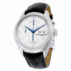 Baume et Mercier Clifton Automatic Chronograph Silver Dial Mens Watch MOA10123 7613268246672