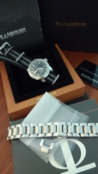 Baume&Mercier MV045221 Black Dial Stainless Steel Automatic 100M Men's Watch