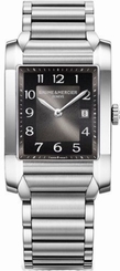 NWT Baume and Mercier Black Dial Stainless Steel Ladies Watch 10021 7612456708183