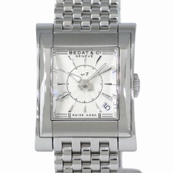 Pre-Owned BEDAT & CO. No. 7 B727.011.110 Ladies Ss White Automatic Watch.MD